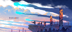 柒柒小七采集到【Duelyst】