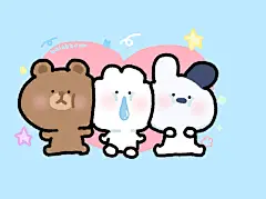 可爱小表情ipad壁纸情侣壁纸 
 cr.Balabboom