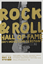 Rock and Roll Hall of Fame on Behance