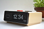 A Vintage SEIKO Battery Operated Quartz Flip Clock with Alarm / Ivory / 1970's…