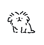 小狗 小白狗 表情包