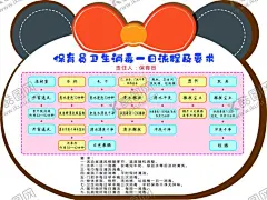 保育员卫生消毒一日流程及要求 【酷图网】保育员消毒,一日流程,幼儿园消毒,幼儿园流程,流程图,