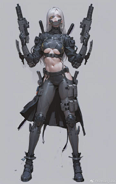Liu_47采集到厚涂角色设定