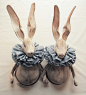 Twin Textile Hares By Mister Finch | Flickr - 相片分享！
