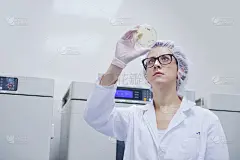 在实验室工作的科学家