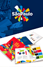 São Paulo City : A complete place branding project was developed for Sao Paulo, one of the largest cities in the world.In a greater challenge, the diversity in Sao Paulo had to be translated into a strong design. A visual identity system that took into ac