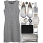 A fashion look from November 2014 featuring grey dress, high heel pumps and Fendi watches. Browse and shop related looks.