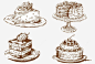 卡通手绘碟子里的蛋糕素材png免抠素材_新图网 https://ixintu.com 卡通手绘 碟子 蛋糕 美食