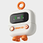 Robot-like mini TV wireless earbuds concept brings joy to your eyes and ears - Yanko Design