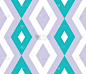 Rhombus geometric seamless pattern.