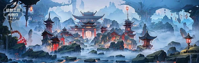 绘梦工坊丨AI沙雕动画素材《8期》魔教/...
