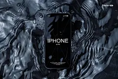 5款APP界面设计展示苹果iPhone 15 Pro演示PSD样机模板 iPhone 15 Pro Mockup Set – 图渲拉-高品质设计素材分享平台