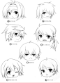 【Q版漫画教程】Q版人物的头发怎么画？-蓝铅笔-约课学画，就是快！