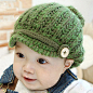 婴儿帽子宝宝帽子儿童帽子毛线帽