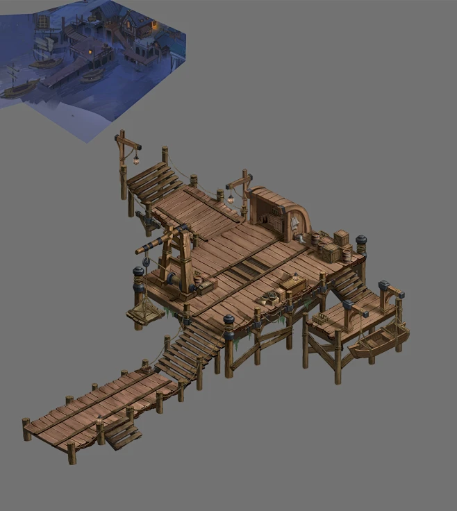 Dock Design RPG-花瓣网