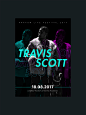 Travis Scott - concert posters : Unofficial graphics/posters promoting Travis Scott's first concert in Poland at Krakow Live Festival 2017. The photo credit does not belong to me.