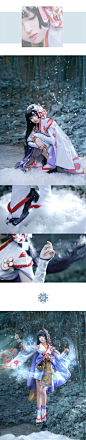 阴阳师手游雪女cosplay