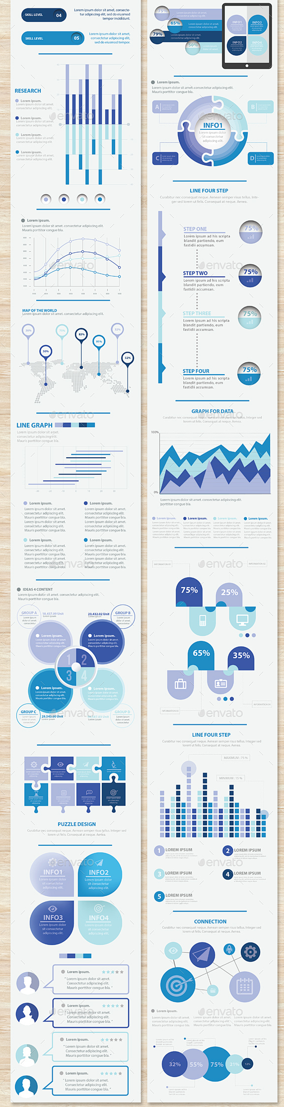 Blue Big Infographic...