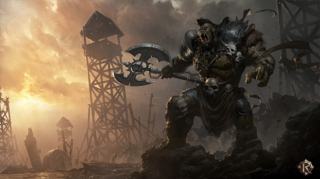 Orc Overlord by 88gr...