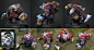 Dota 2 - Tusk Set "Blueheart Voyageur", Chris Hopgood : This is a set I created for the hero Tusk based on Canadian Voyageur culture. It consists of six items; Head, Bracers, Back, Weapon, Shoulder and Loading Screen. The full collection of item