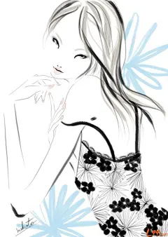 【简单之美】日本精美人物插画赏析_骨妮吧_百度贴吧
