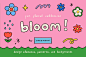 Bloom! - Retro Floral Collection : January 2023 Update: Individual Elements .AI and .EPS files added Welcome to Bloom! a fun floral collection. Retro-inspired floral and shape elements, patterns, and backgrounds. Colorful,