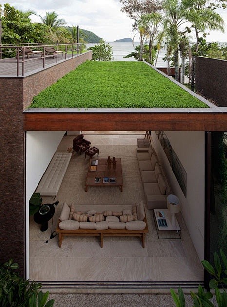 green roof + living ...