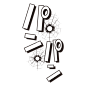 日文漫画绘画声音效果元素装饰AI矢量图案 PNG免抠手账设计PS素材 (68)