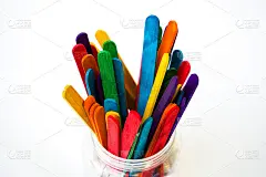 彩色粘木的顶部为壁纸和背景。