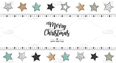 贺卡,现代,绘画插图,矢量,猩猩木,白色背景,请柬,简单,复古风格