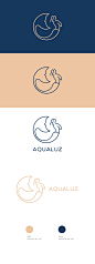 Aqualuz - Spa Thermae Branding : Aqualuz .- Branding Spa Thermae Design brings me the most diverse emotions. That’s what this project is about: Emotion. I proudly present you all with Aqualuz, a brand of spa & thermaeThe concept path is to explore a s