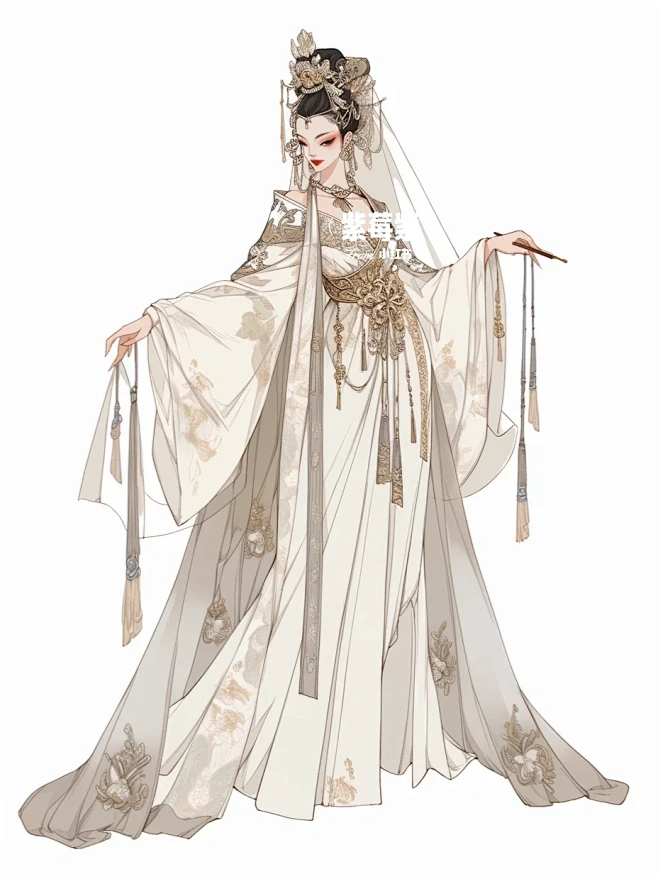 古风病娇又妩媚的舞姬妆造 | 古装汉元素