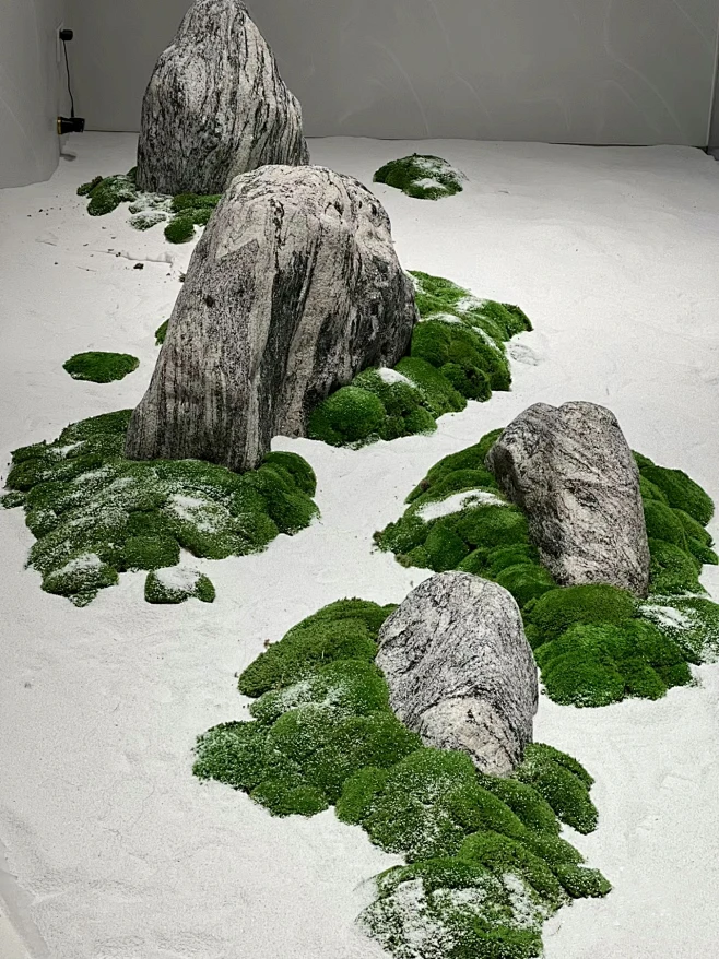 枯山水永生苔藓花槽造景桌面家居微景观新中式禅意空间-淘宝网-花瓣网