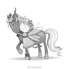 画师 Michellelisatodd ​​​​ 简笔画 ​ ​​​​