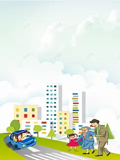 文明交通海报背景 免费下载 页面网页 平面电商 创意素材