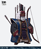 Rong Chen's submission on Feudal Japan: The Shogunate - Character Design : Challenge submission by Rong Chen