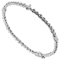 Louis Vuitton High Jewelry Diamond White Gold Tennis Bracelet For Sale at 1stDibs