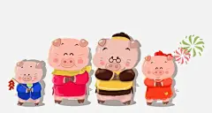 猪年可爱吉祥物主题插画图片大小1869x1000px 图片尺寸1.27 MB 来自PNG搜索网 pngss.com 免费免扣png素材下载！插画#广告插画#海报插画#简约风#精美#卡通#卡通手绘#可爱吉祥物#手绘#小清新#猪年#装饰图案#