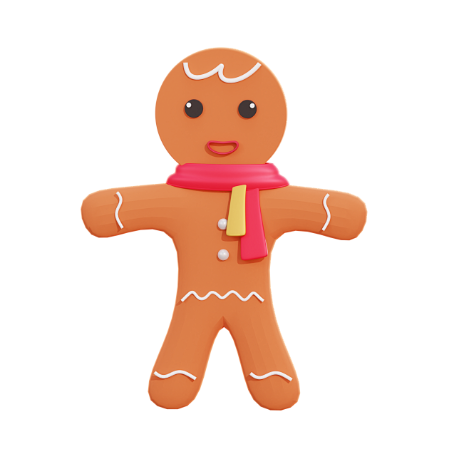 Gingerbread - 20款3D矢...