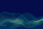Data technology abstract futuristic illustration . Low poly shape with connecting dots and lines...
