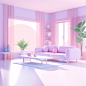 ls7623_3d_scene_living_room_soft_Morandi_colours_behance_style__eee33bb2-4a01-4ef6-b9f1-a7b7bc61f186