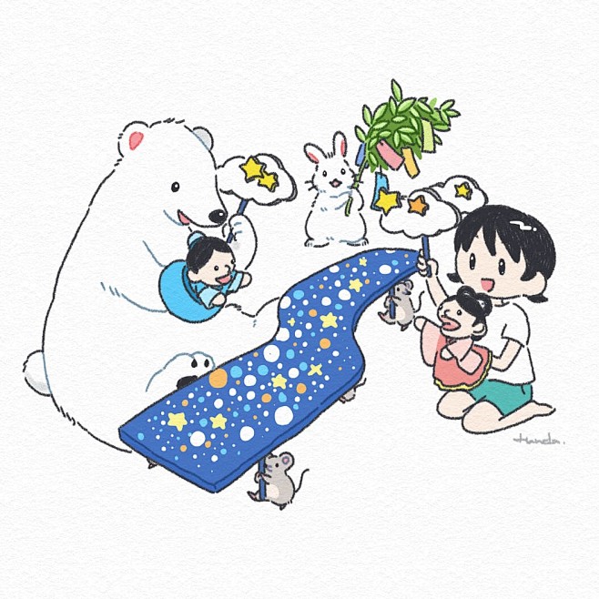 #創作 七夕 - はんだ(Handa)的...