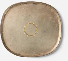 铁器铜色的长方形的盘子高清素材 容器 投影 用具 铁色 阴影 陶瓷 餐台用具 餐桌必备 元素 免抠png 设计图片 免费下载 页面网页 平面电商 创意素材