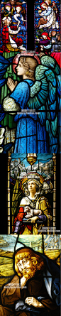 673 高清欧式彩色复古教堂艺术彩绘玻璃装饰印花图案JPG设计素材-淘宝网