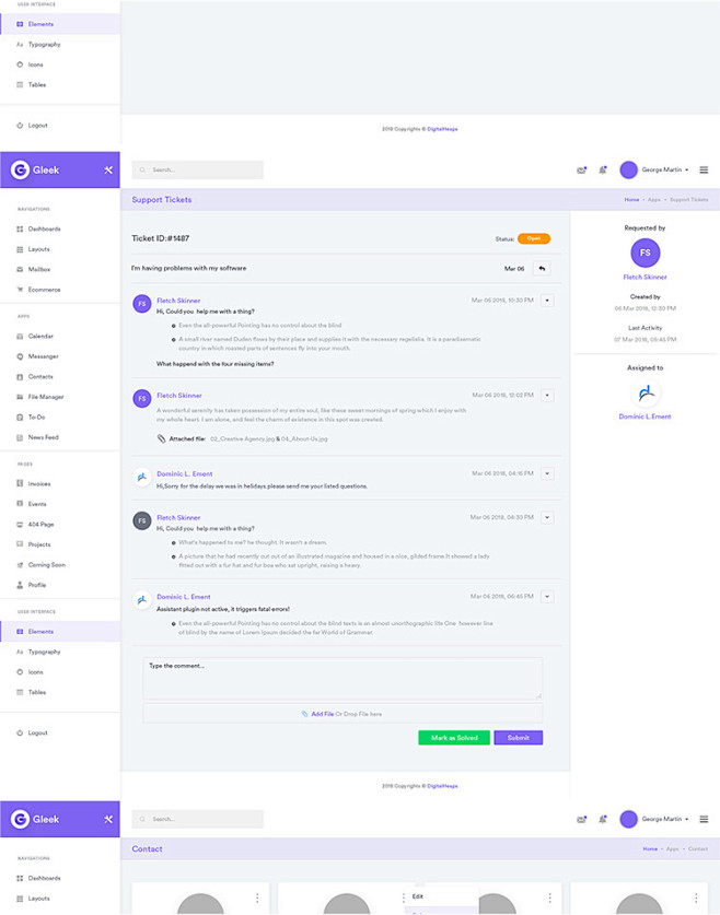 企业CRM后台web网页管理ERP登录u...