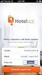 Hotel.cz酒店预订应用APP设计