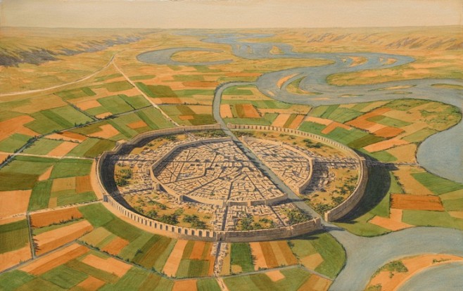 The ancient city of ...