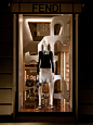 Retail Design Blog — Fendi Windows 2015 Spring, Paris – France
