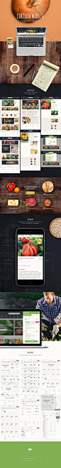 Cortilia / Food E-Commerce : Cortilia brings directly to your home fresh products from the countryside around you. We’ve designed the custom made responsive e-commerce, developed by HappyBrain.