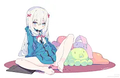 埃罗芒阿老师 和泉纱雾 同人图 插画 壁纸 | yimoduo | 半次元-第一中文COS绘画小说社区